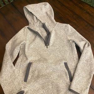 Lululemon Athletica Fleece and Thank You pullover hoodie. Like new.